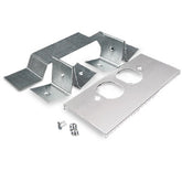 Legrand - Wiremold AL3346DO AL3300 Series Offset Duplex Receptacle Cover Plate (For Divided Raceway)
